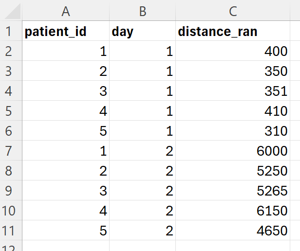 image of the Excel file