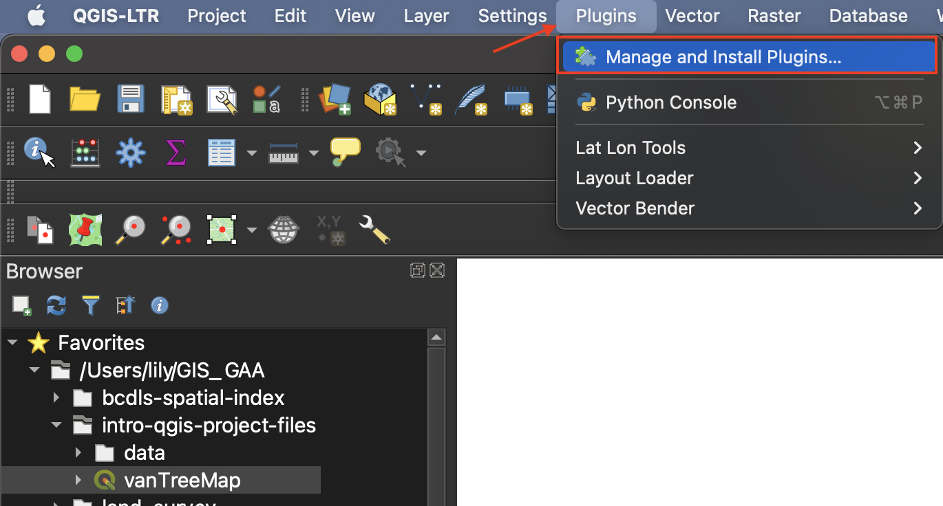 Install plugin