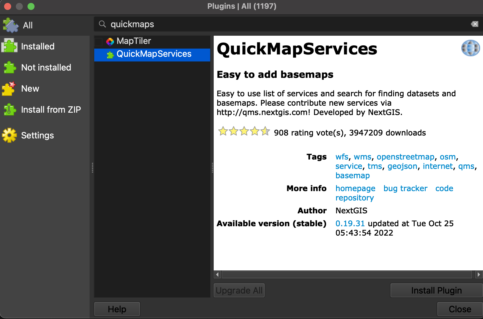 quick map services
