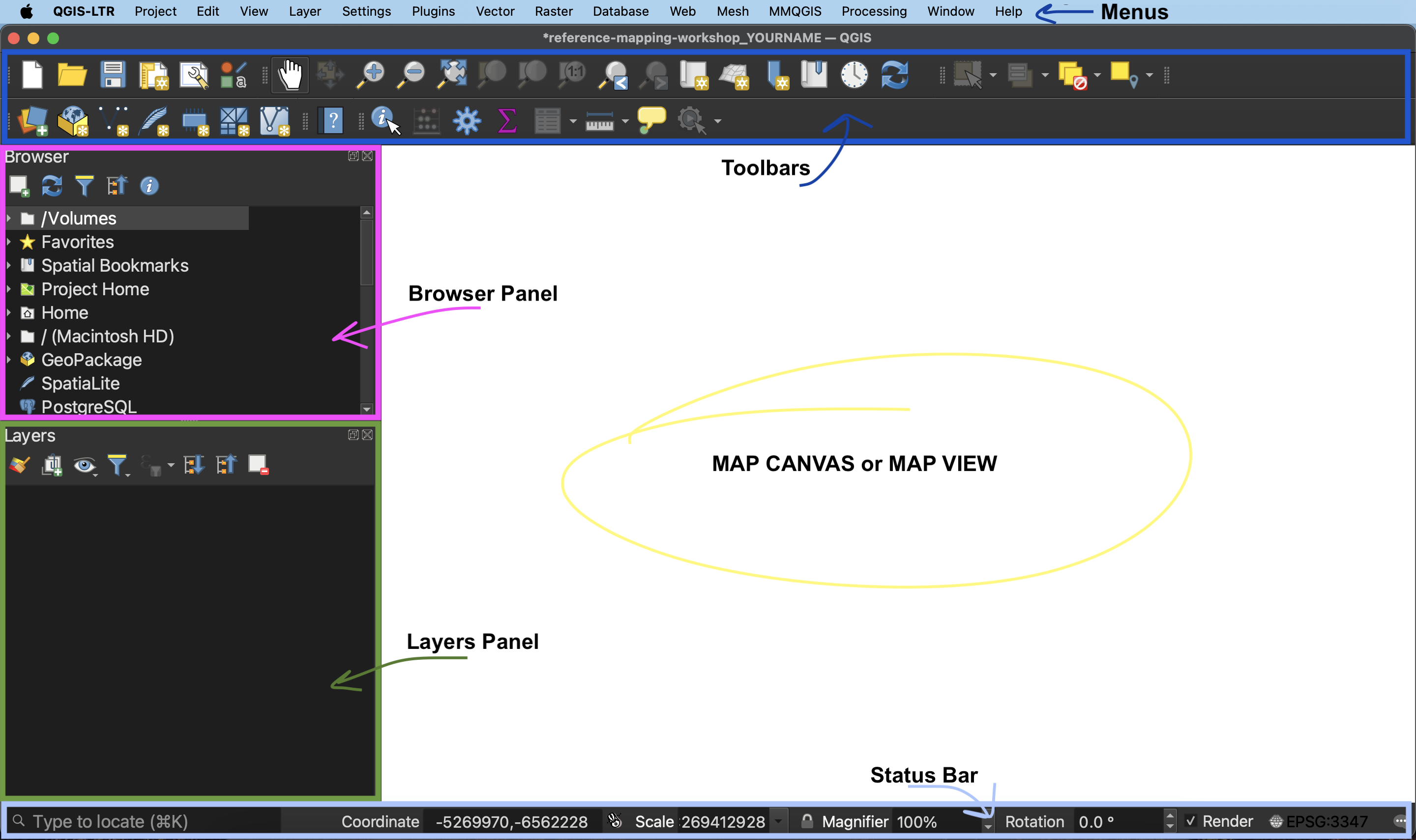 qgis project