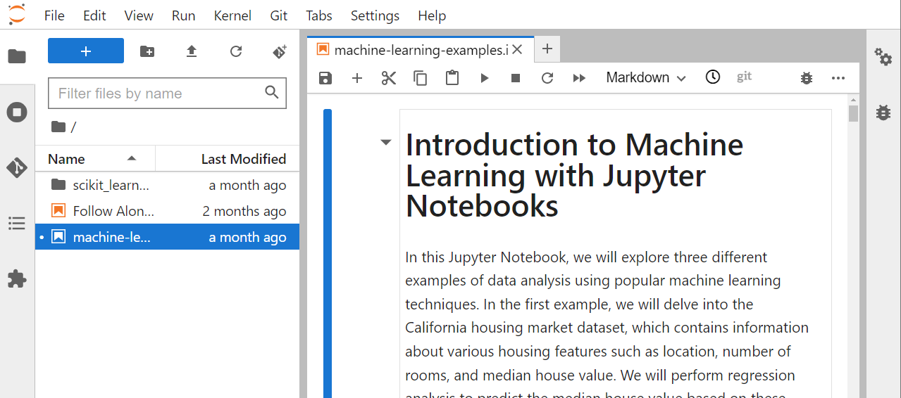 Jupyter Notebooks